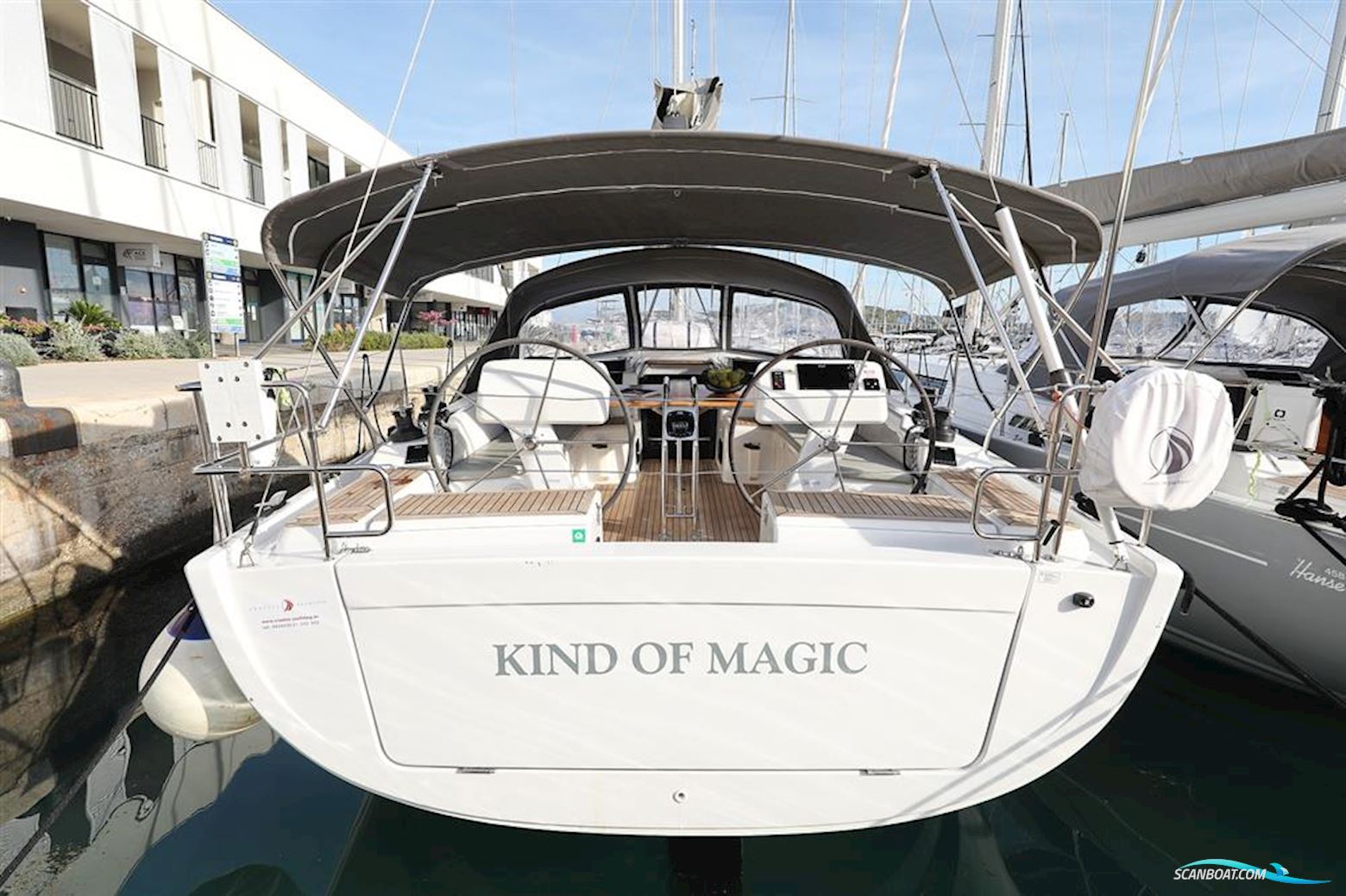 Hanse Yachts 458 Zeilboten 2022, met Yanmar 4JH57 motor, Kroatië