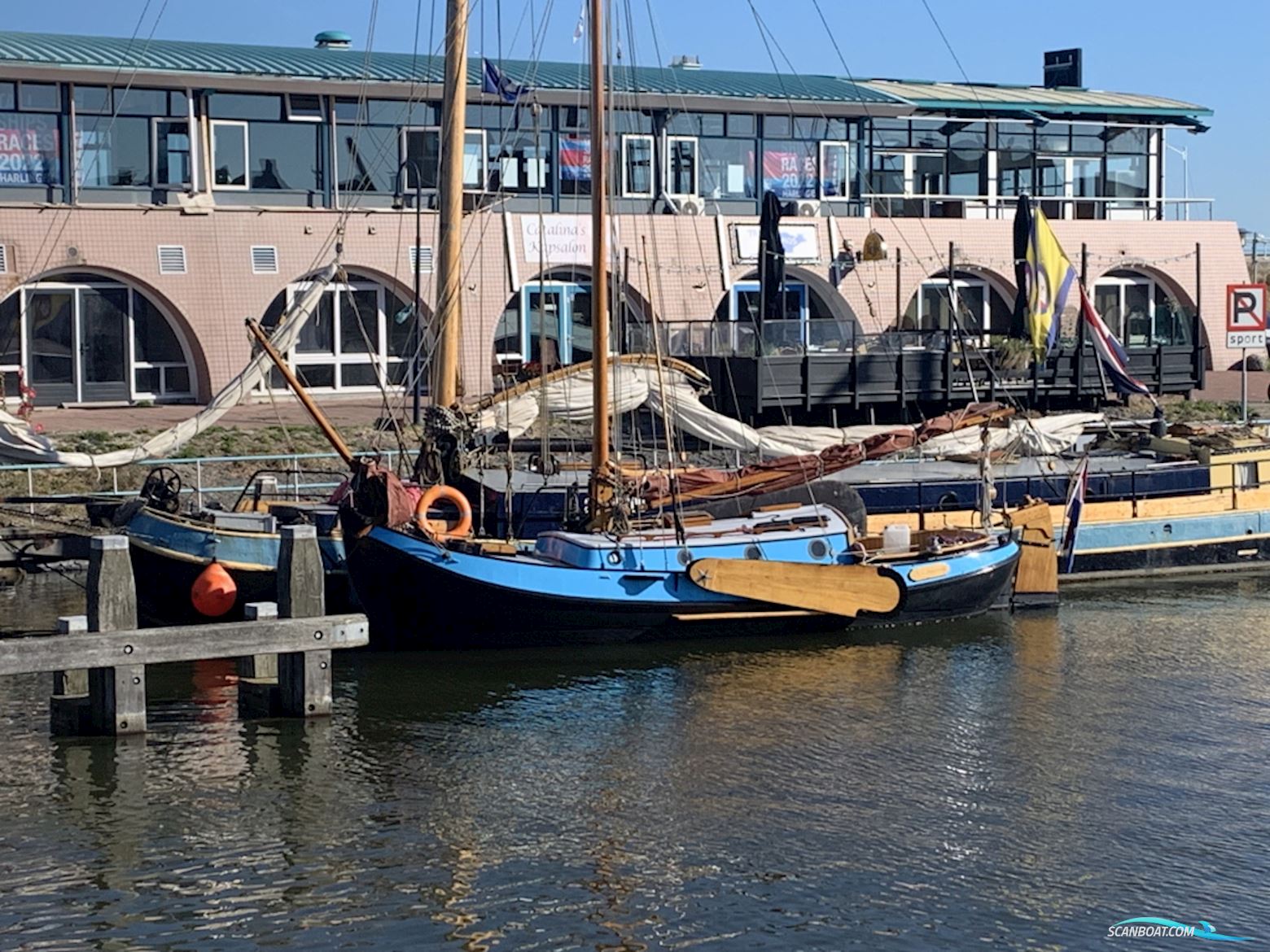 Harlaar Aak Aak 9.10 Zeilboten 1976, met Farymann motor, The Netherlands