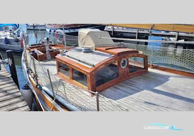 Heinrich Braue Klassiker 9 KR Yacht Zeilboten 1948, met Volvo Penta motor, Duitsland