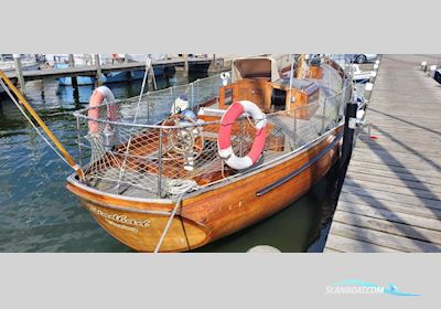 Heinrich Braue Klassiker 9 KR Yacht Zeilboten 1948, met Volvo Penta motor, Duitsland