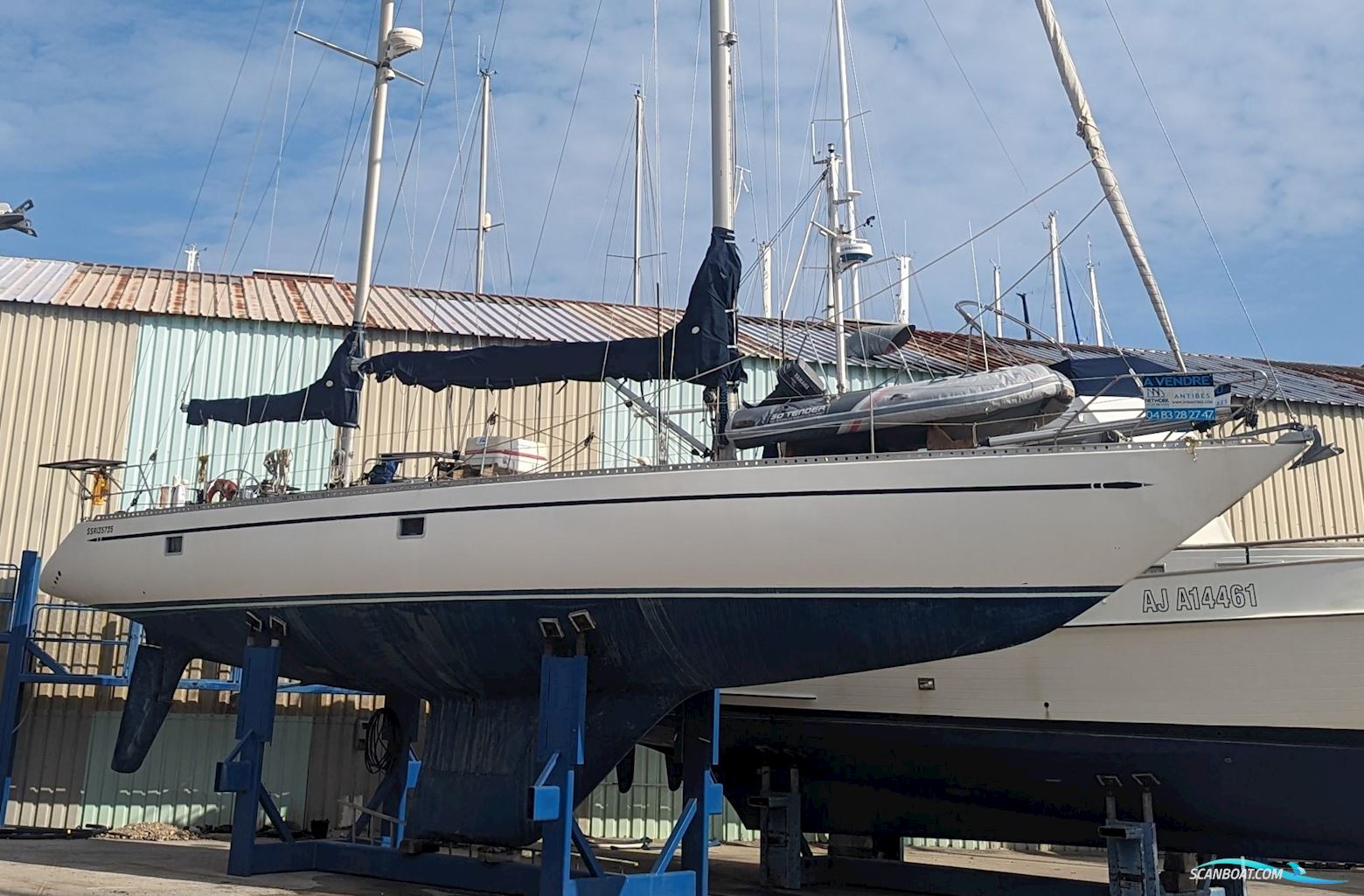 Helmsman Bosun Queen 55 Zeilboten 1981, met Perkins motor, France