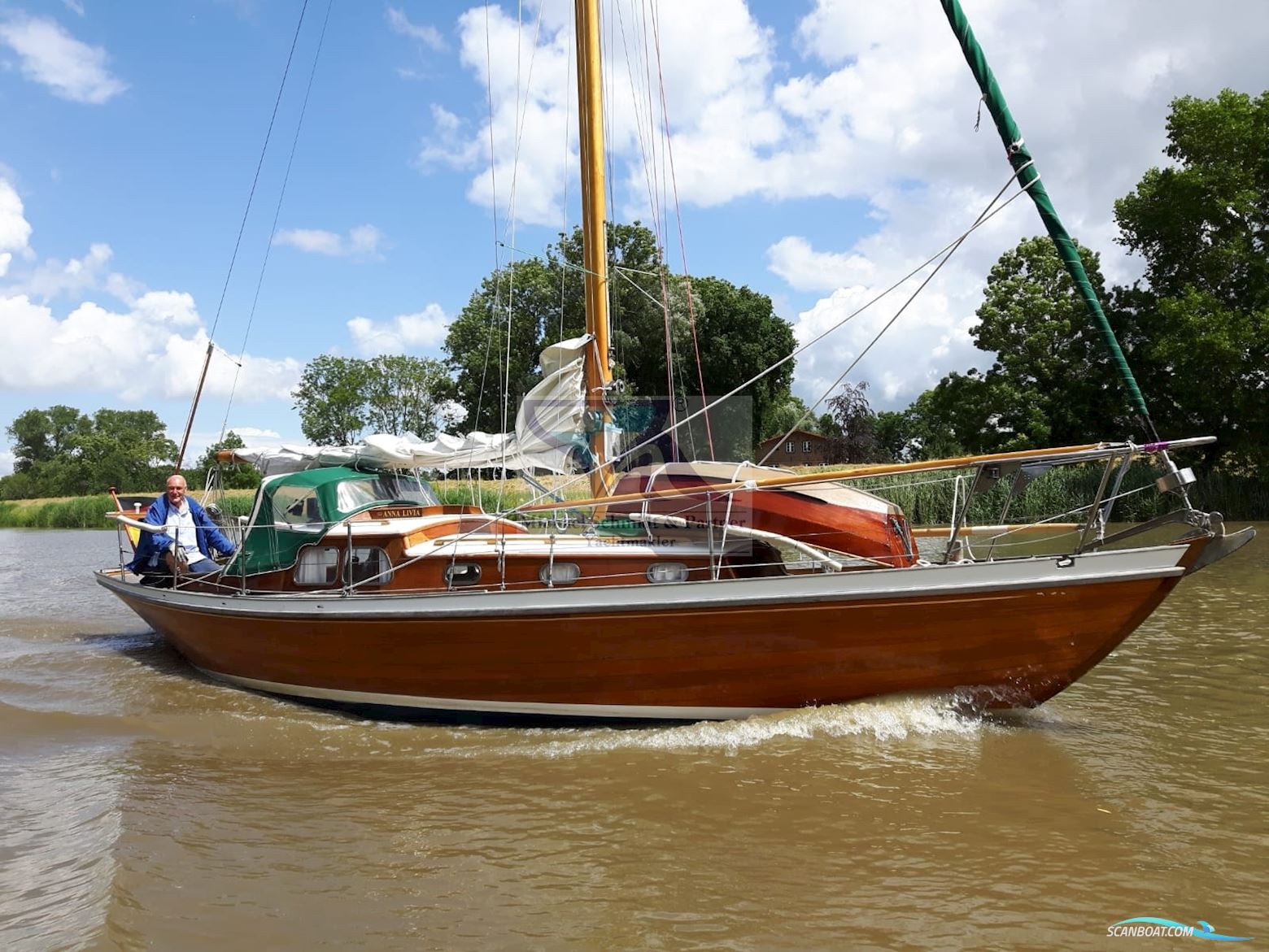 Henningsen & Steckmest 6 KR Zeilboten 1961, met Sole Diesel Mini motor, Duitsland