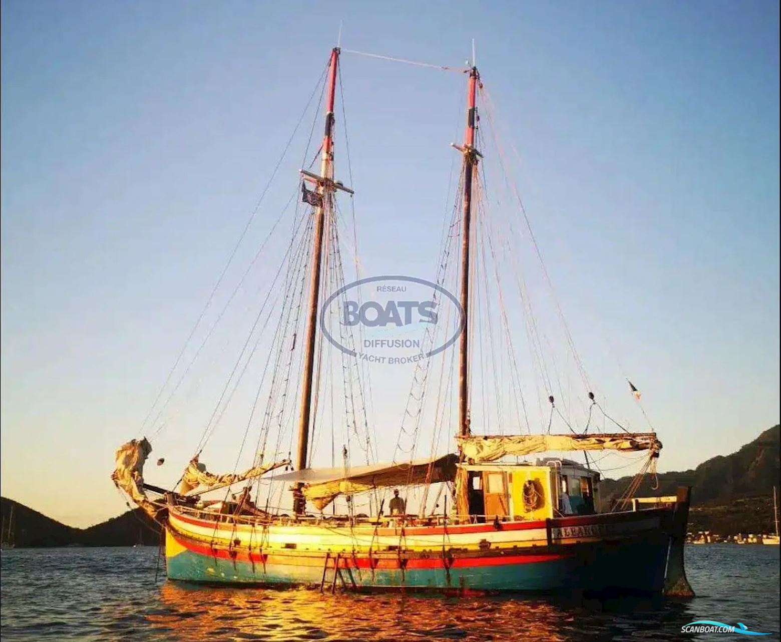 Historic KETCH AURIQUE 25M