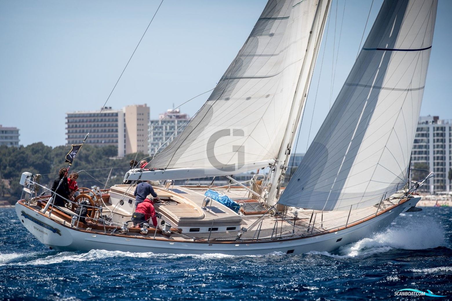 Hoek 55 Custom Zeilboten 1994, met Yanmar 4Lhm-TE motor, Spain