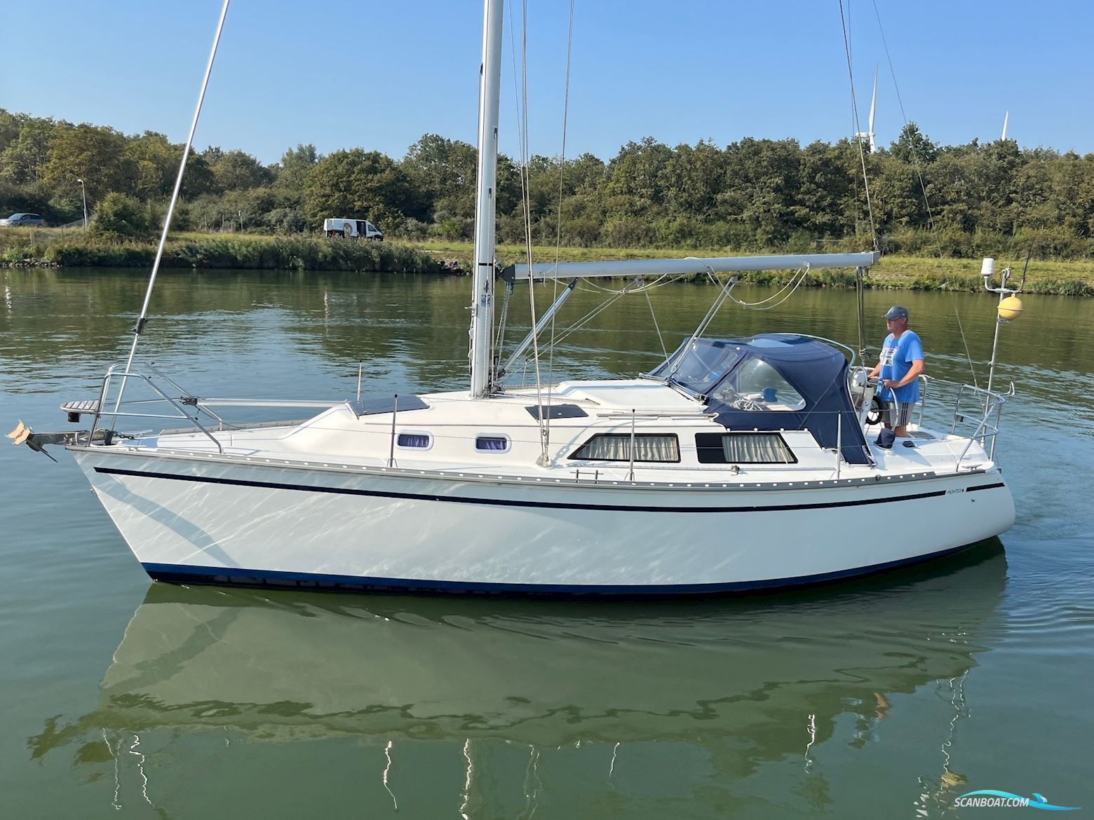 Hunter 30 Zeilboten 1991, met Yanmar motor, The Netherlands