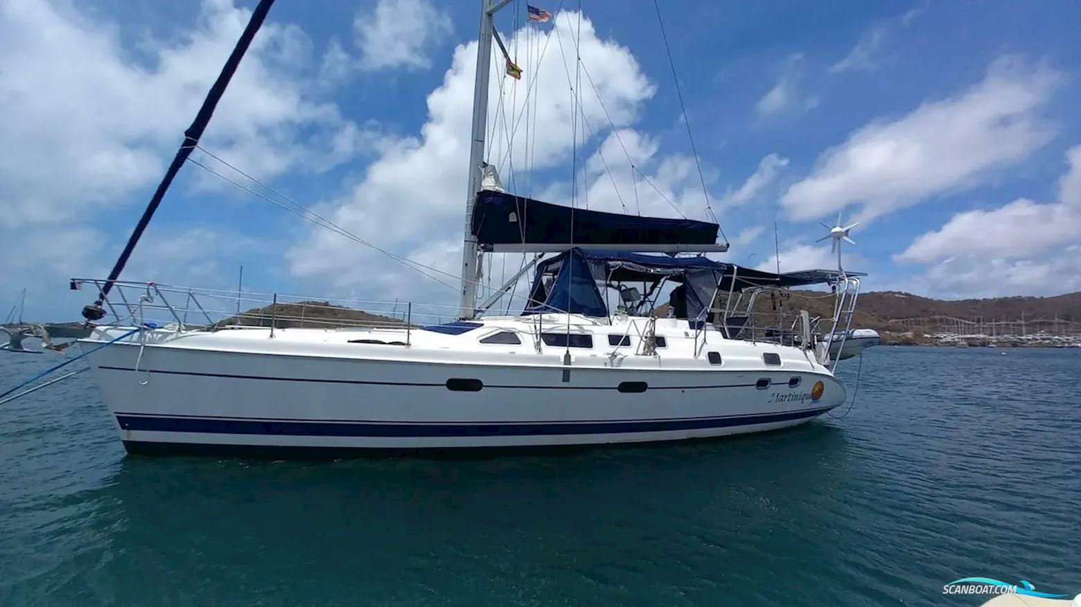 Hunter 456 Zeilboten 2001, met Yanmar motor, Virgin Islands
