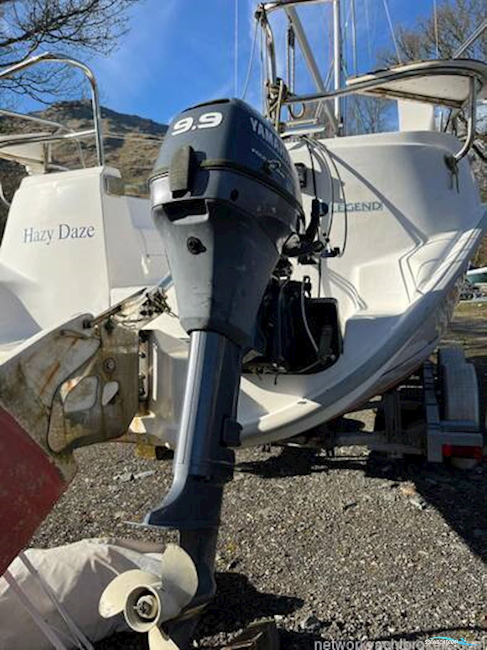 Hunter Legend 25 Trailer sailer