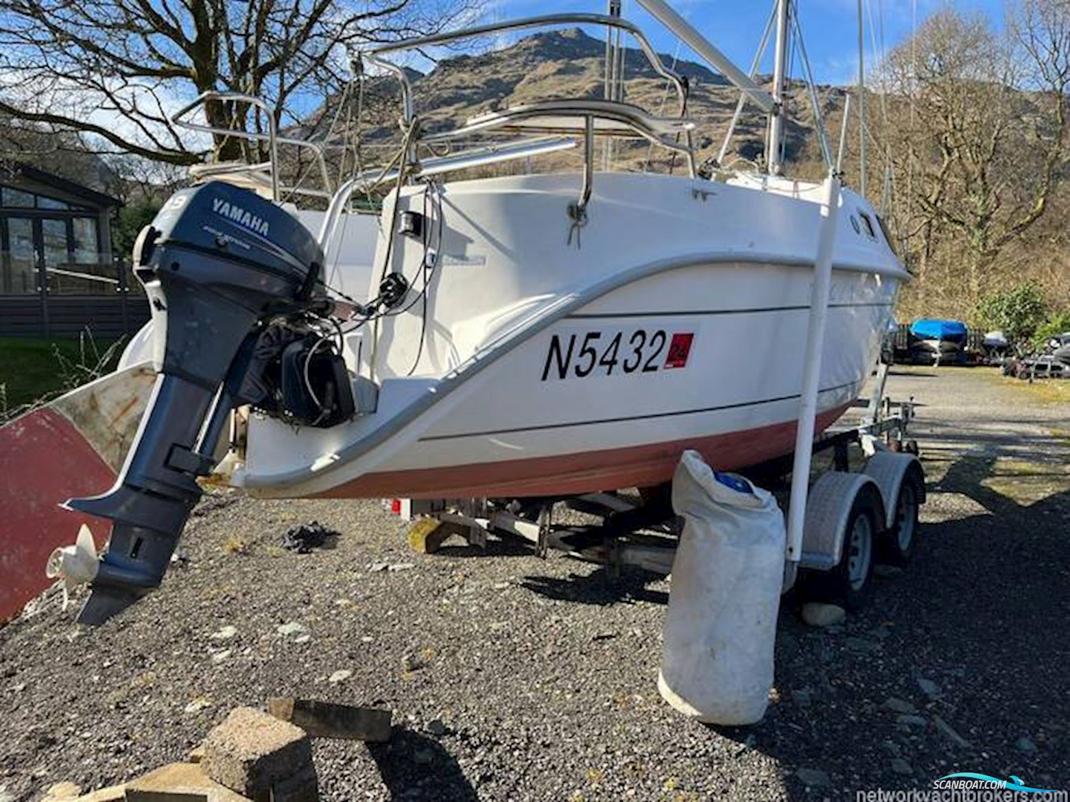 Hunter Legend 25 Trailer sailer