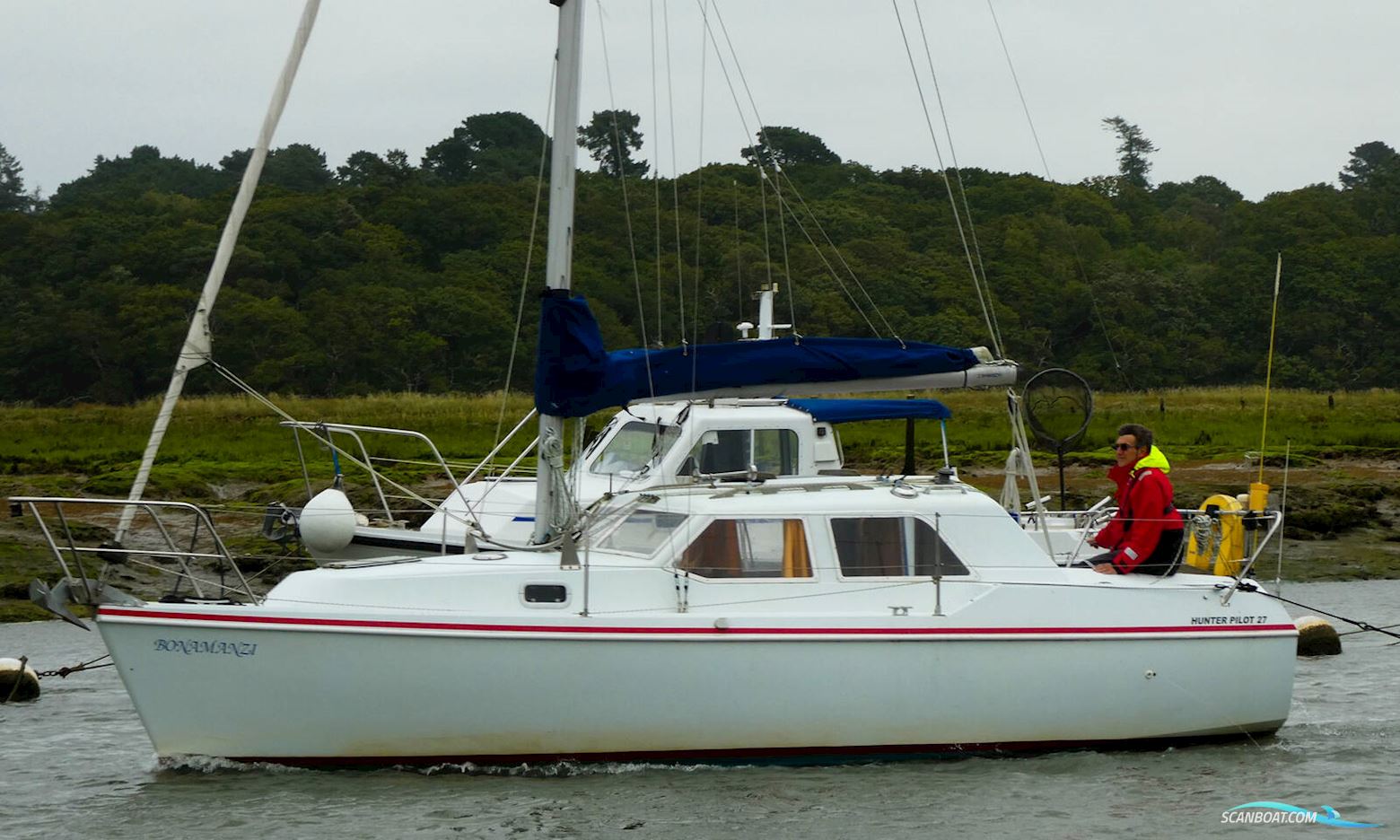Hunter Pilot 27 Zeilboten 1995, met Nanni 2.5 HE motor, United Kingdom