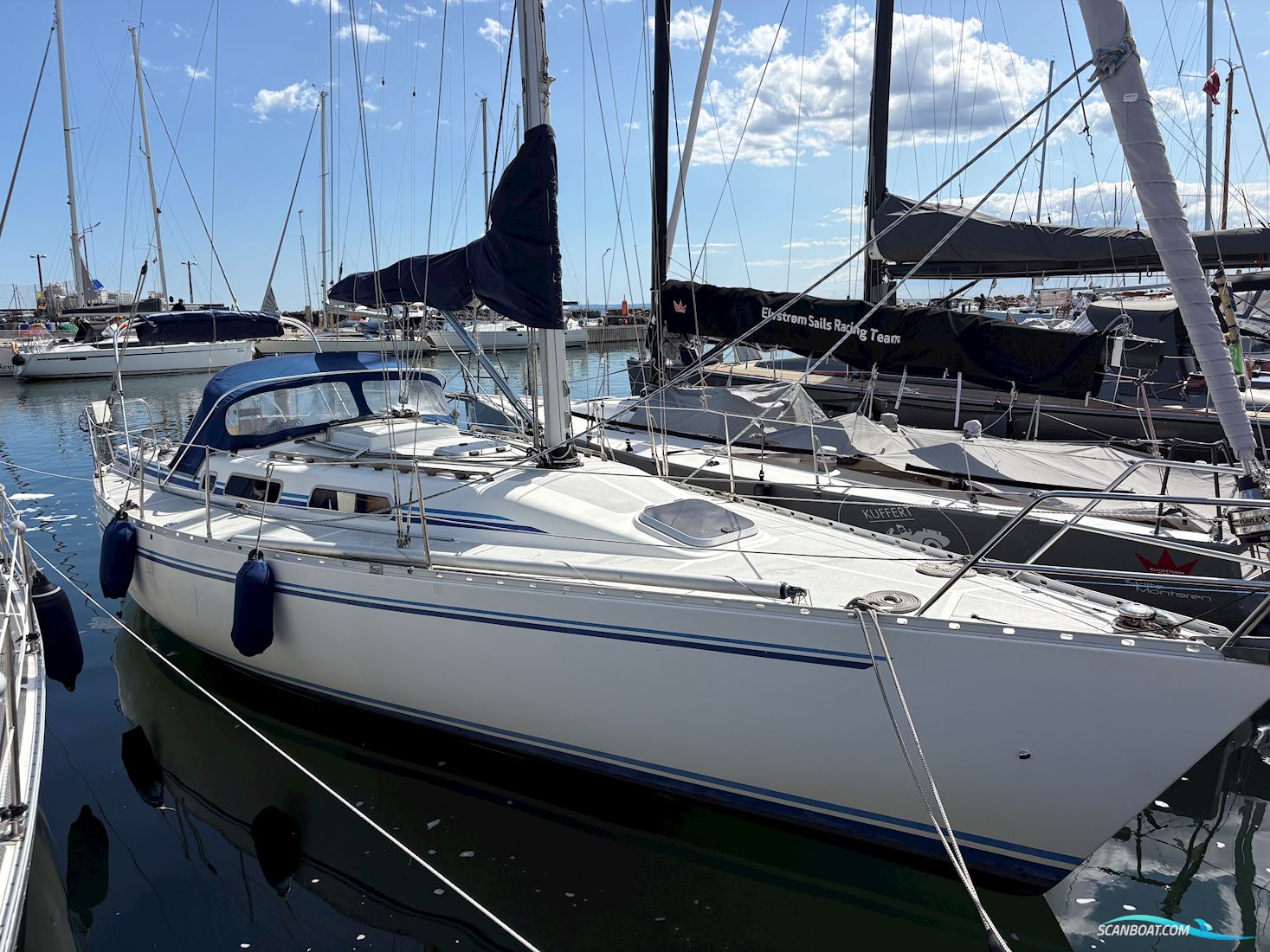 Impala 36 Zeilboten 1989, met Yanmar 3YM20 motor, Denemarken