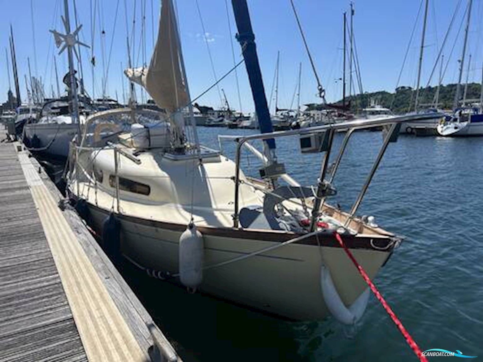 International Folkboat 25 Zeilboten 1986, met Beta Marine motor, United Kingdom