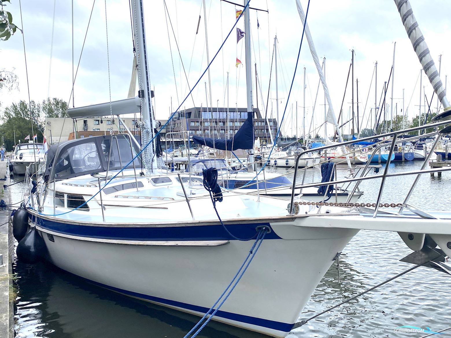Irwin 49 Blue Water Cruiser Zeilboten 1991, met Yanmar motor, The Netherlands