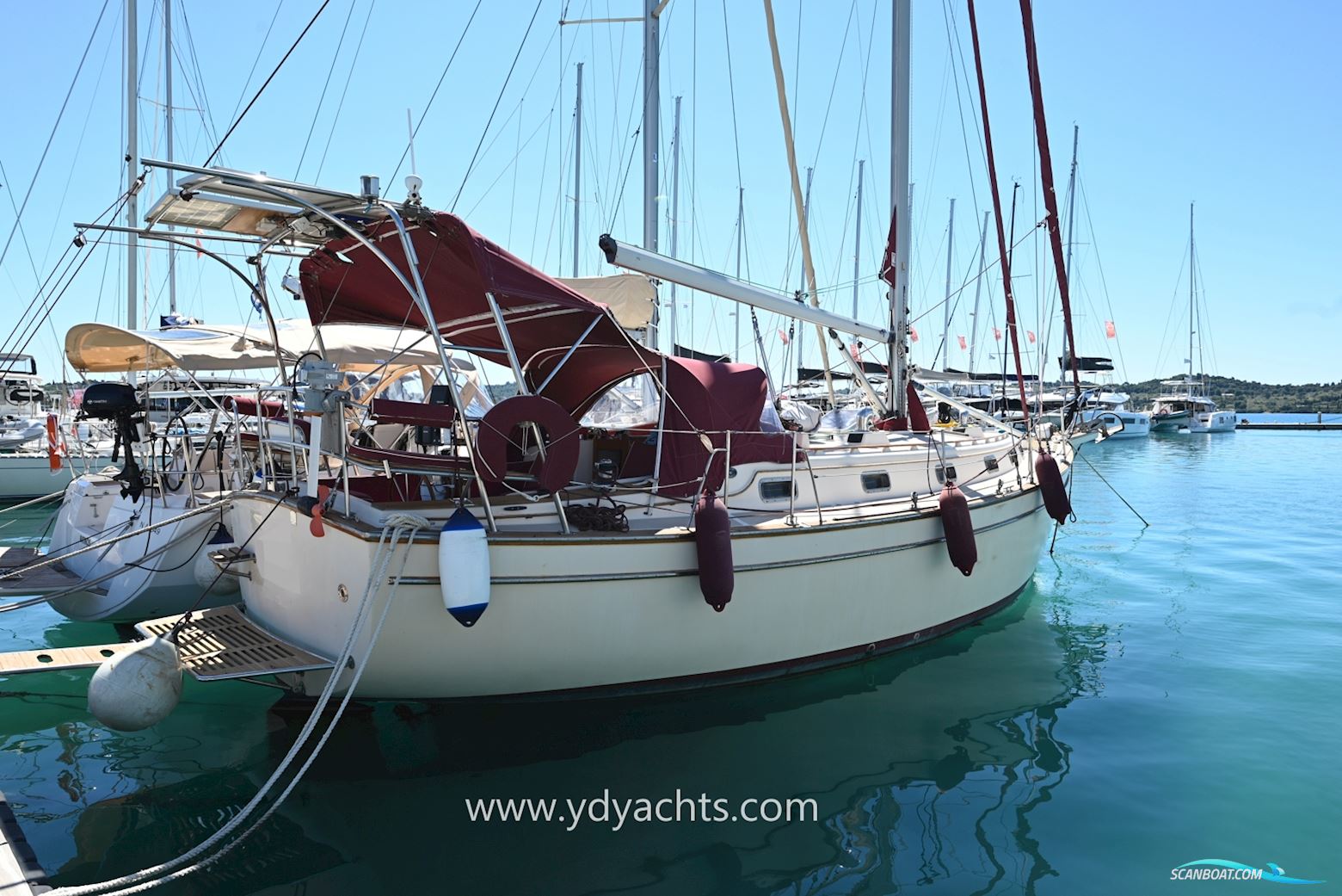 Island Packet 38 Zeilboten 1992, met Beta Marine motor, Griekenland