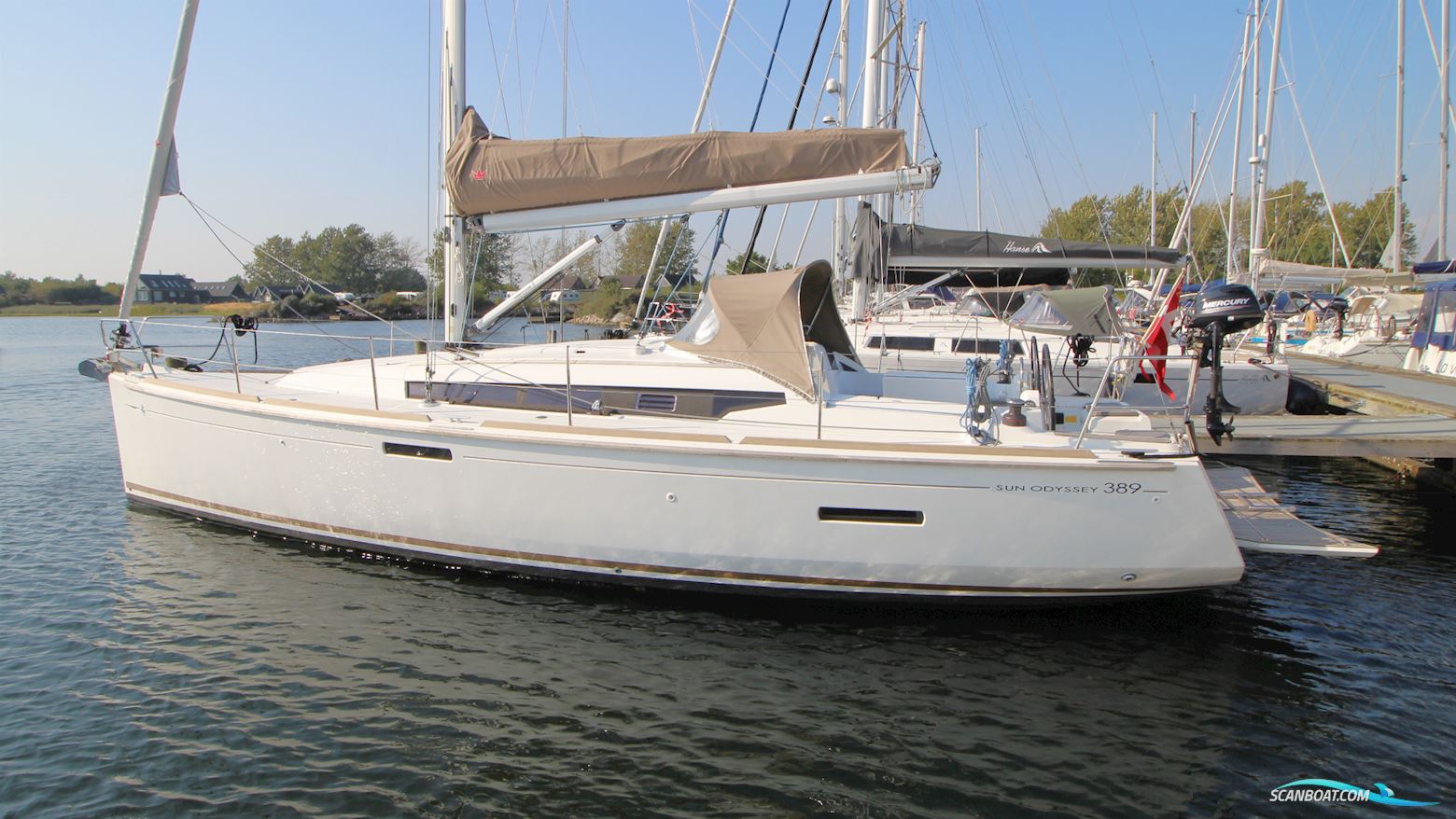 Jeanneau 389 Sun Odyssey  Zeilboten 2016, met Yanmar motor, Denemarken