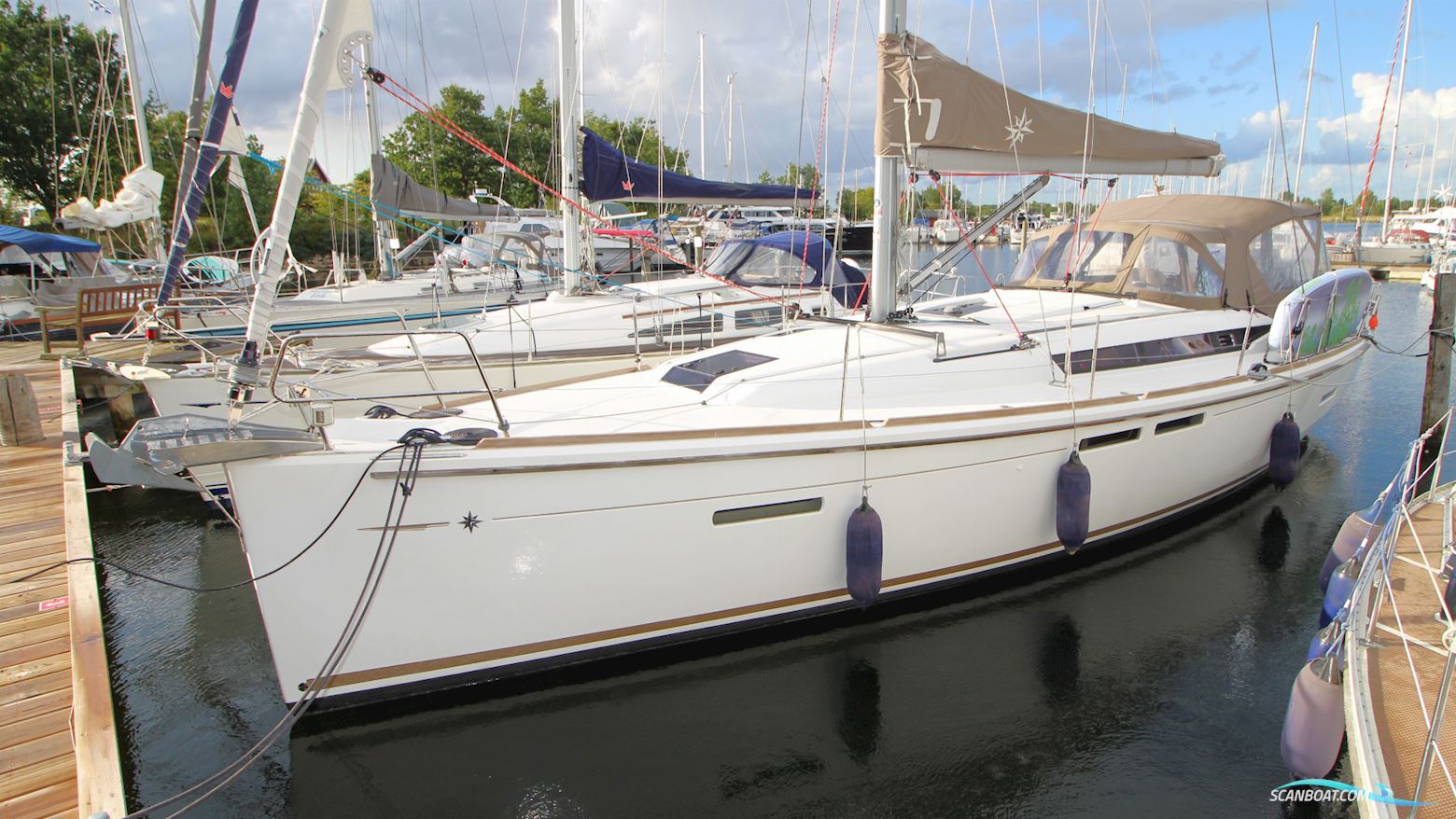 Jeanneau 409 Sun Odyssey Zeilboten 2015, met Yanmar motor, Denemarken
