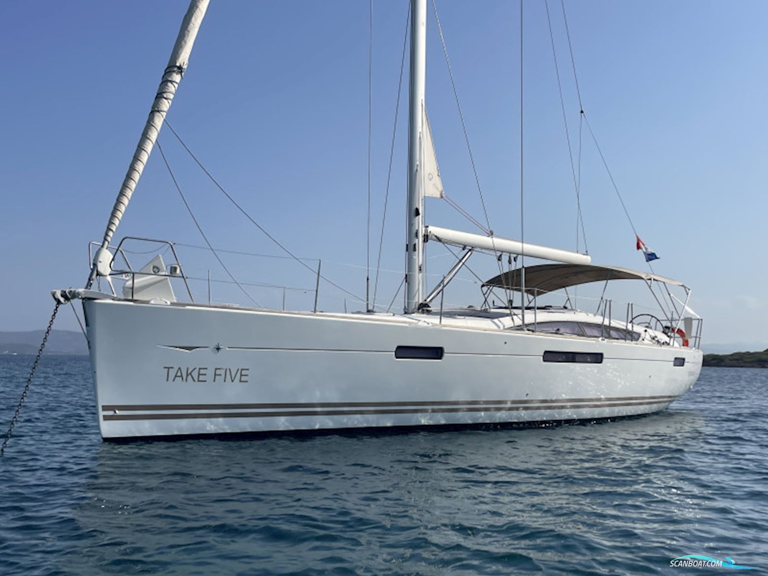 Jeanneau 53 Zeilboten 2014, met Yanmar 4JH4Hte motor, Italië