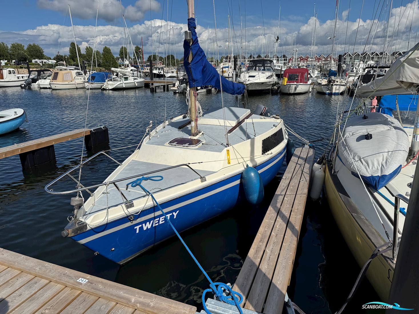 Jeanneau Love Love Zeilboten 1975, met Yamaha motor, Denemarken