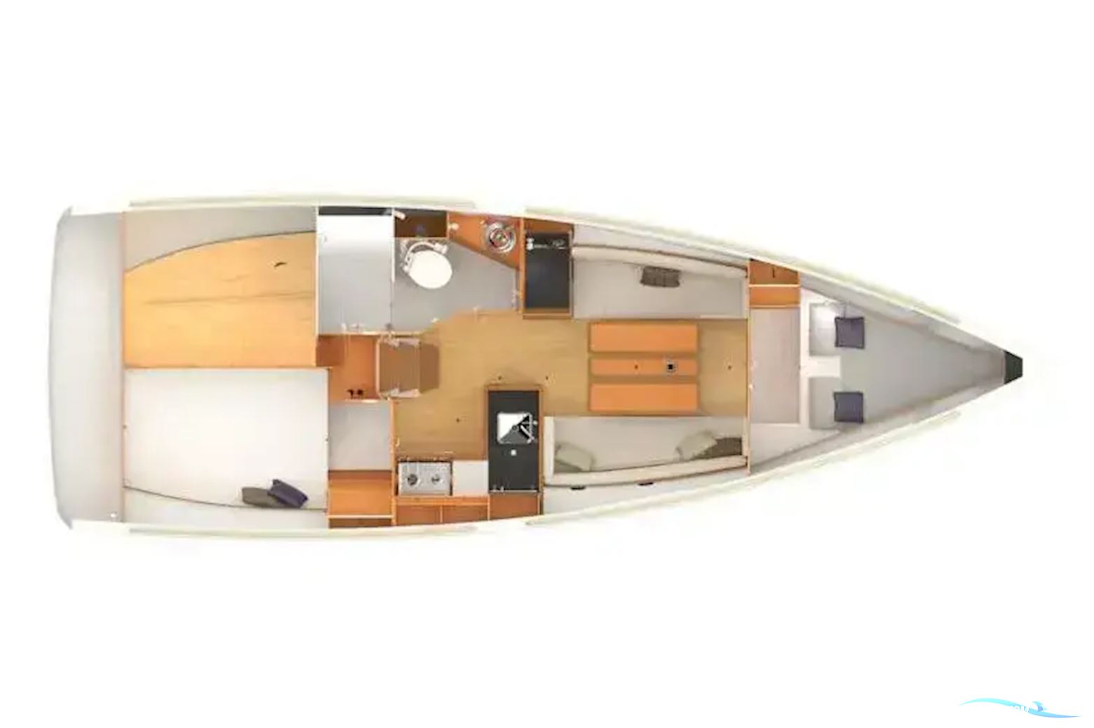 Jeanneau Sun Odyssey 349 Zeilboten 2019, met Yanmar motor, Kroatië