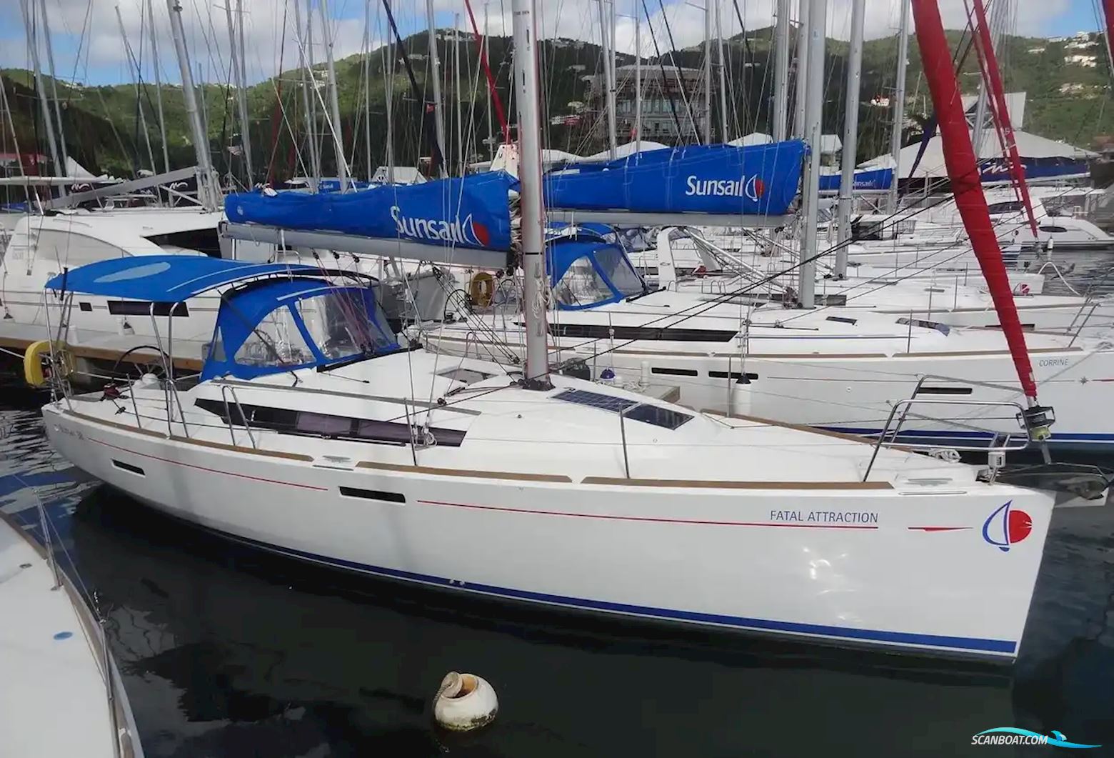 Jeanneau Sun Odyssey 389 Zeilboten 2017, met Yanmar motor, Virgin Islands