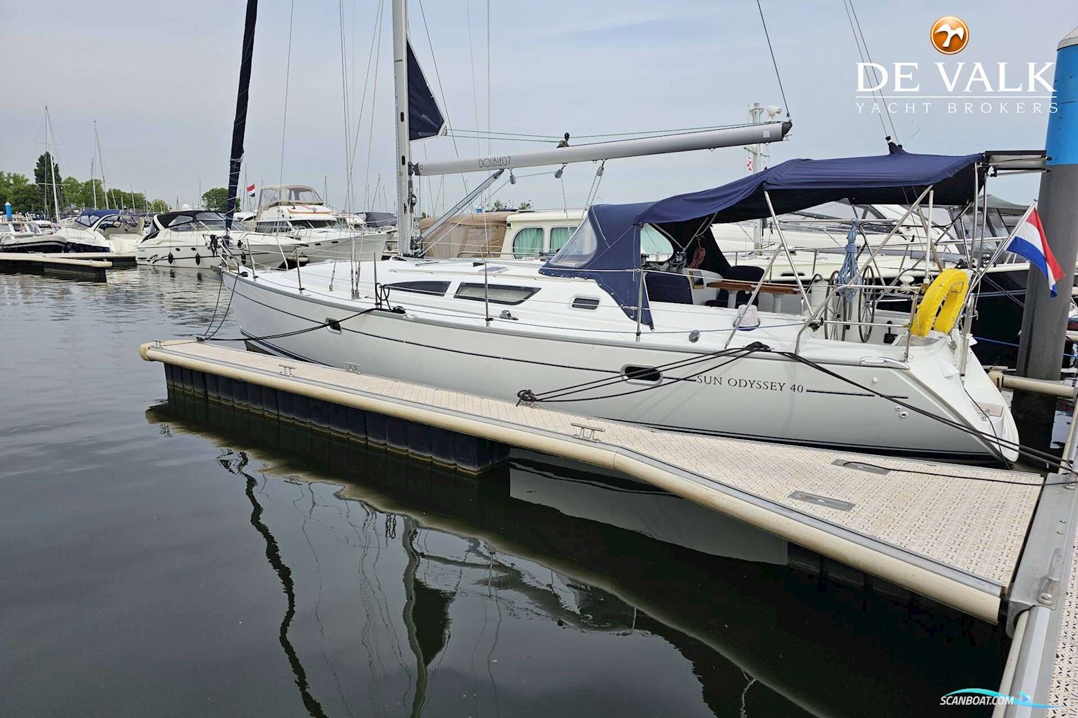 Jeanneau Sun Odyssey 40 Zeilboten 2002, met Volvo Penta motor, The Netherlands