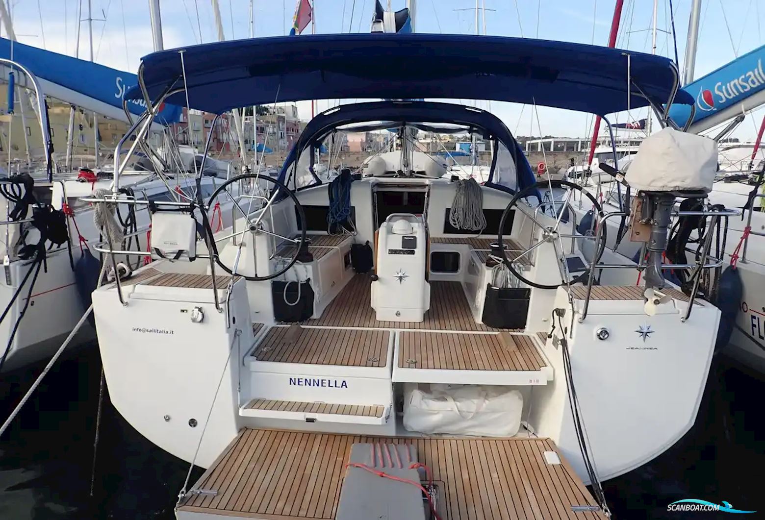 Jeanneau Sun Odyssey 440 Zeilboten 2019, met Yanmar motor, Italië