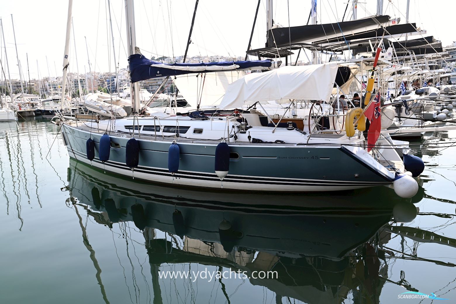 Jeanneau Sun Odyssey 45 Zeilboten 2008, met Yanmar 4JH4-TE motor, Griekenland