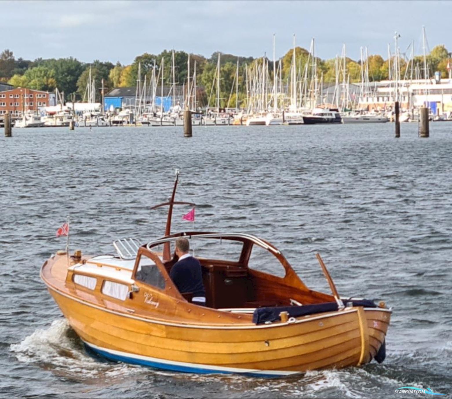 Johnsen Spitzgatter Holz Zeilboten 1967, met Yanmar motor, Duitsland