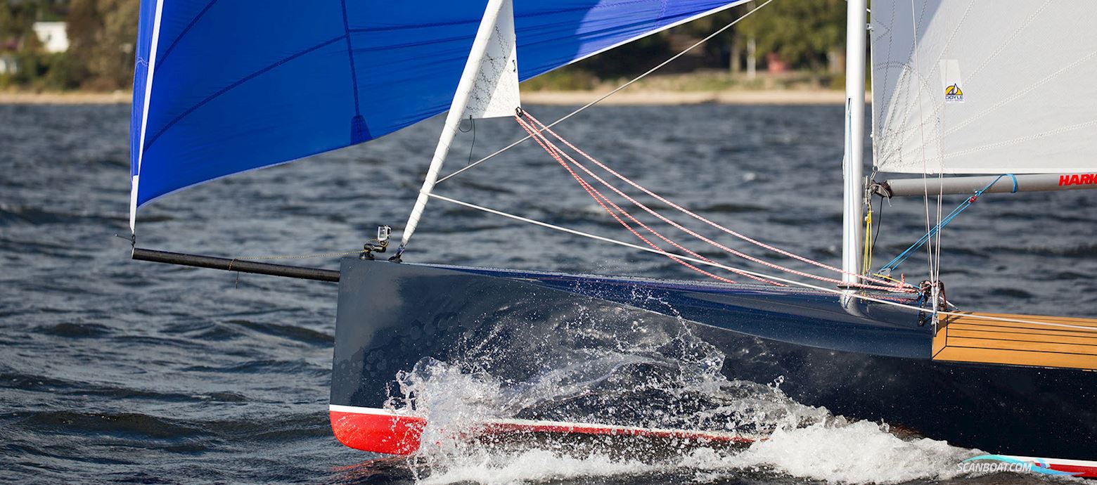 Karuboats Karu Zeilboten 2020, met E-Propulsion POD 1.0 motor, Duitsland