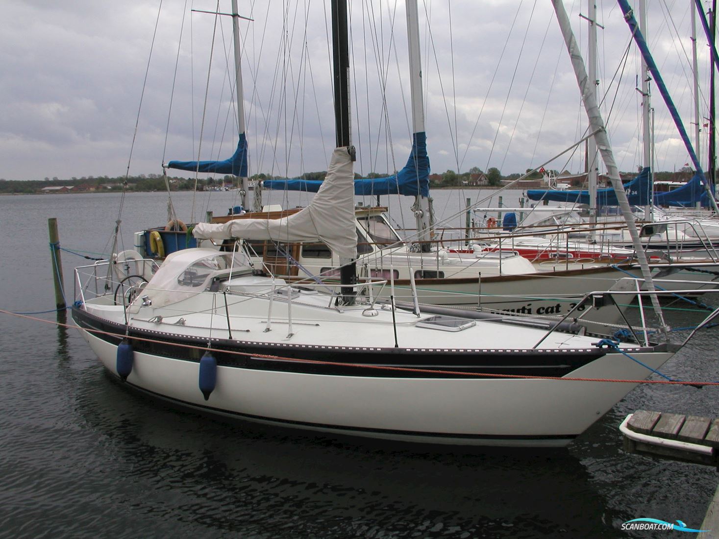 Kings Cruiser 33 Zeilboten 1975, met Volvo Penta 2003 motor, Denemarken