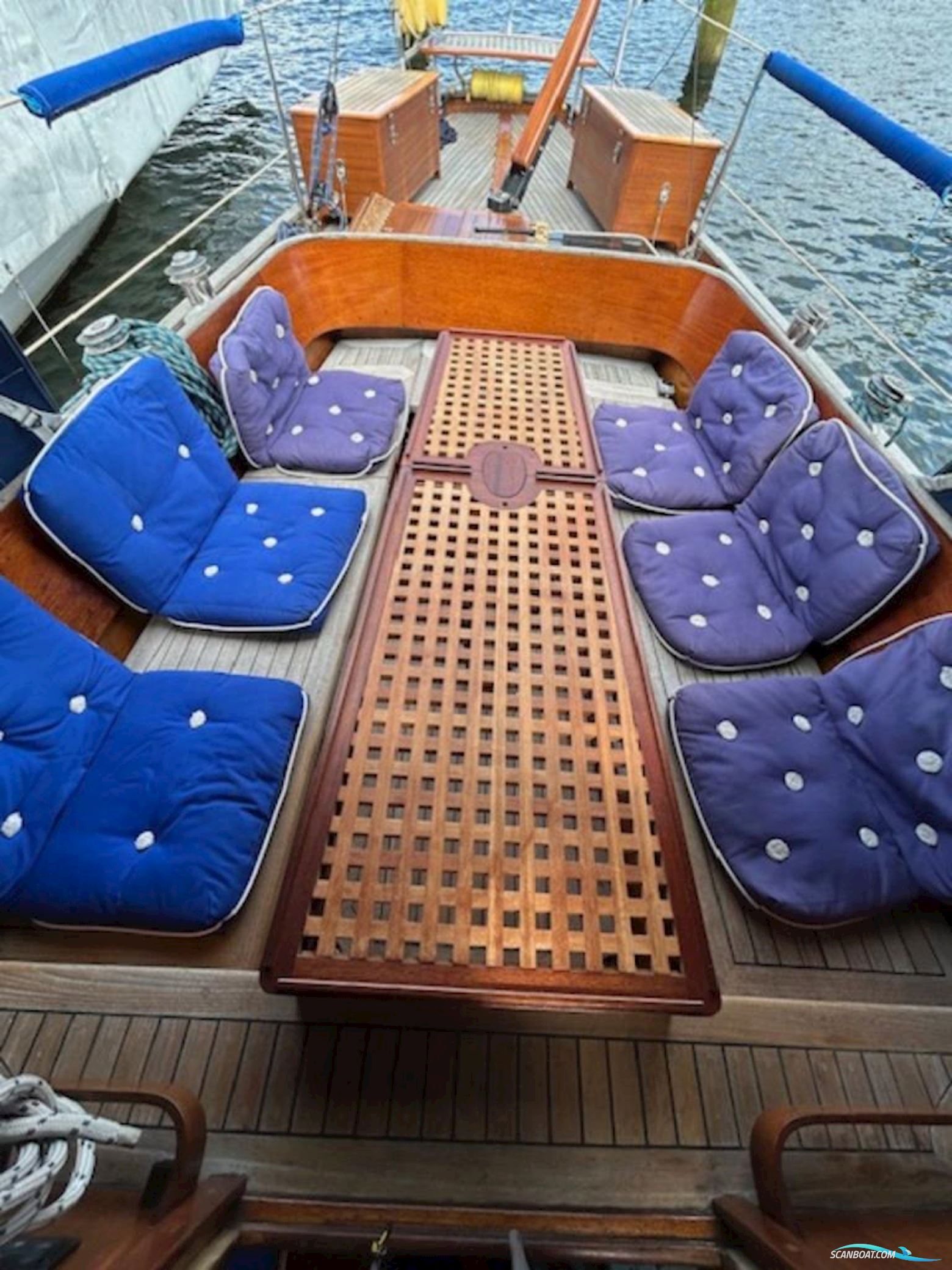 Klassische Holz Segelyacht