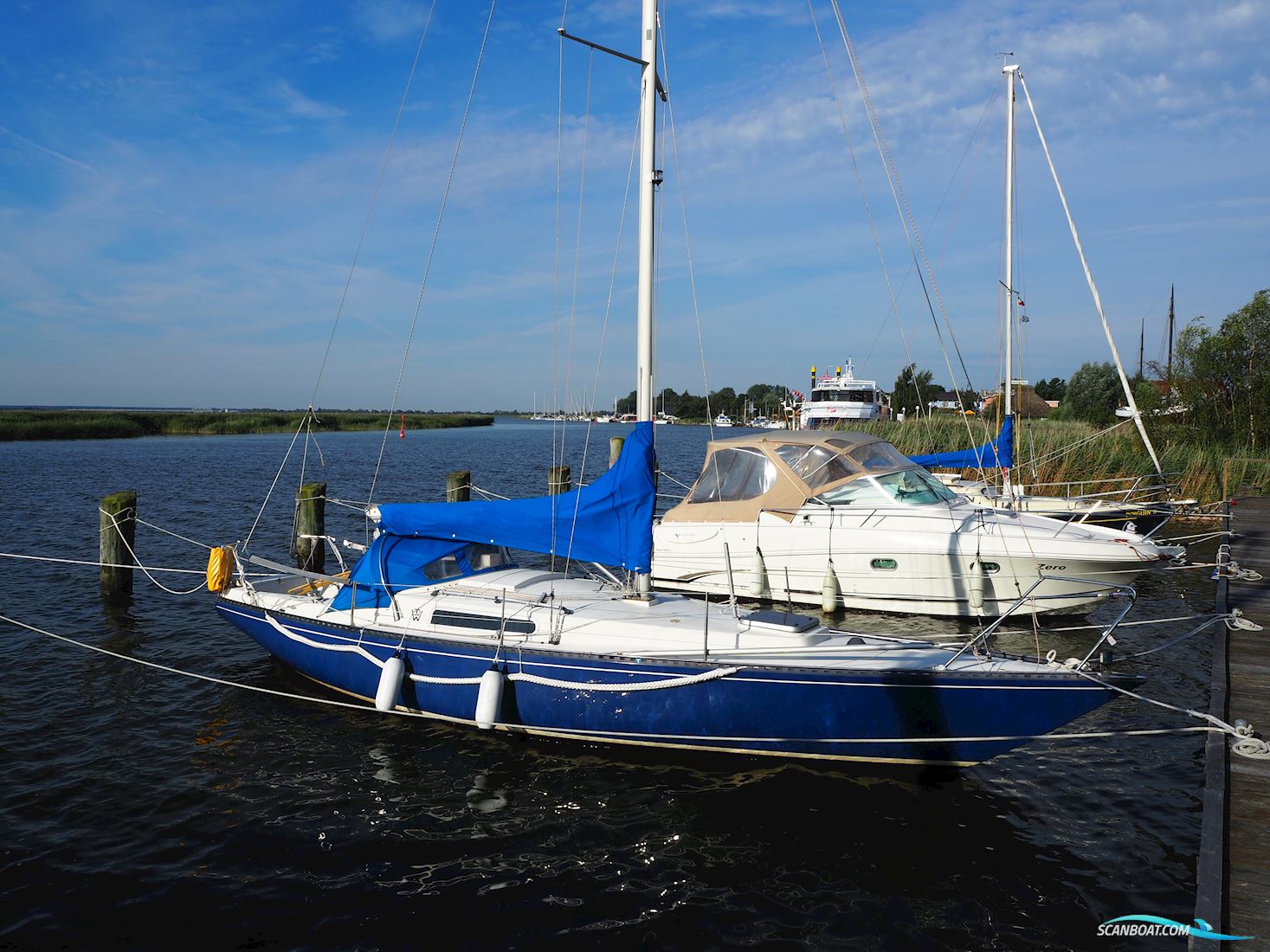 Kompromiss W30 Zeilboten 1977, met Yanmar Ysb 8 motor, Duitsland