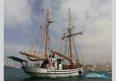 Labora Hajkutter Gaff Ketch Zeilboten 1939, met Caterpillar motor, Geen landeninfo