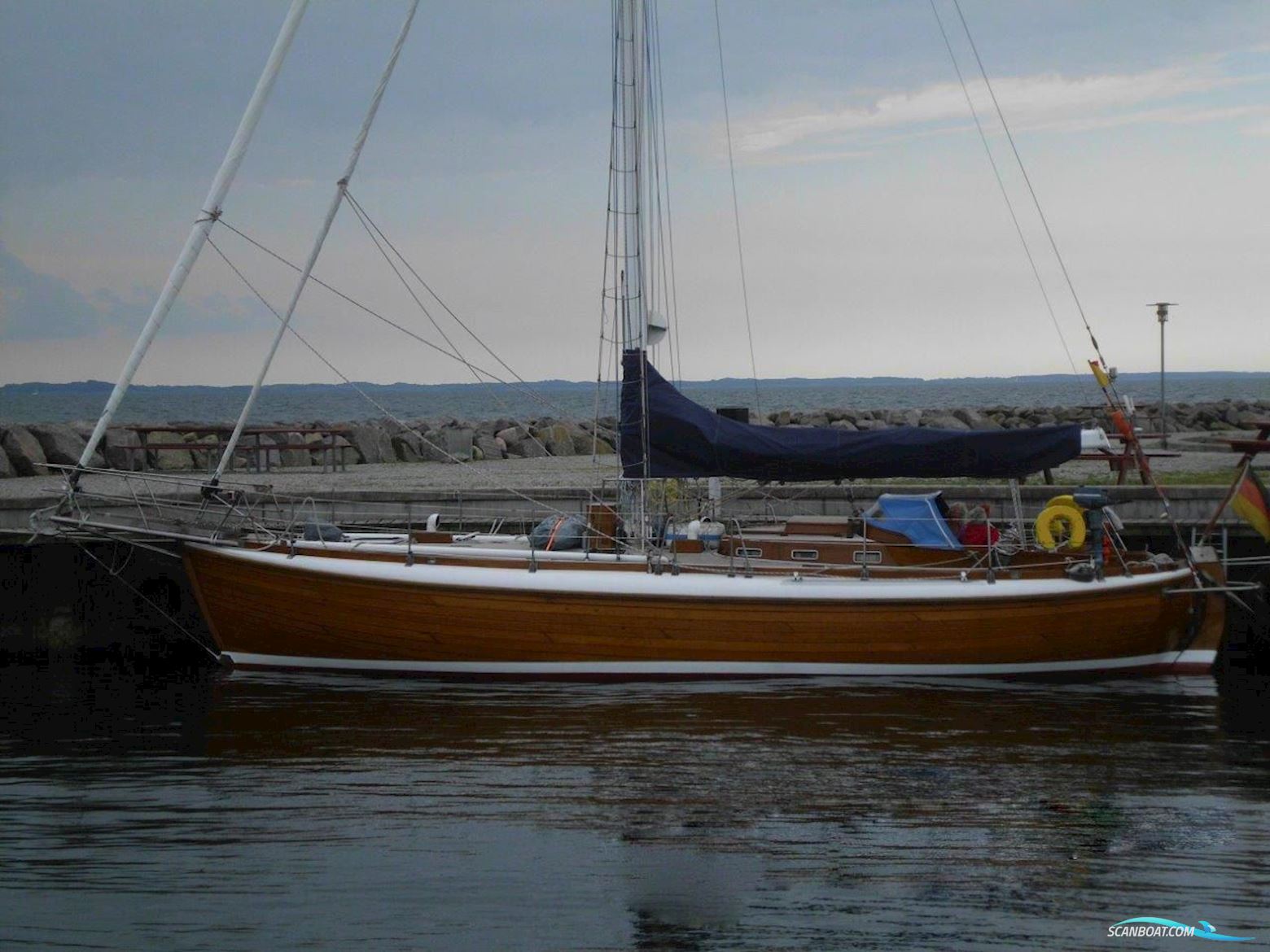 Laurin Koster 41 Zeilboten 1972, met VW Alpha Marine motor, Duitsland