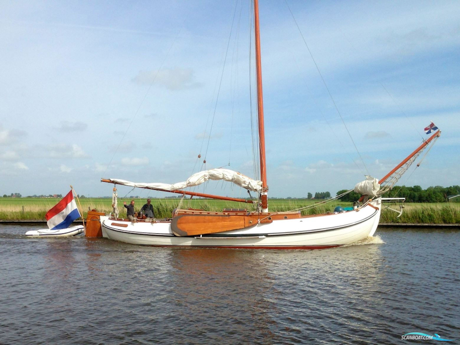 Lemsteraak Argonaut - Blom Roefaak Zeilboten 1993, met DAF motor, The Netherlands