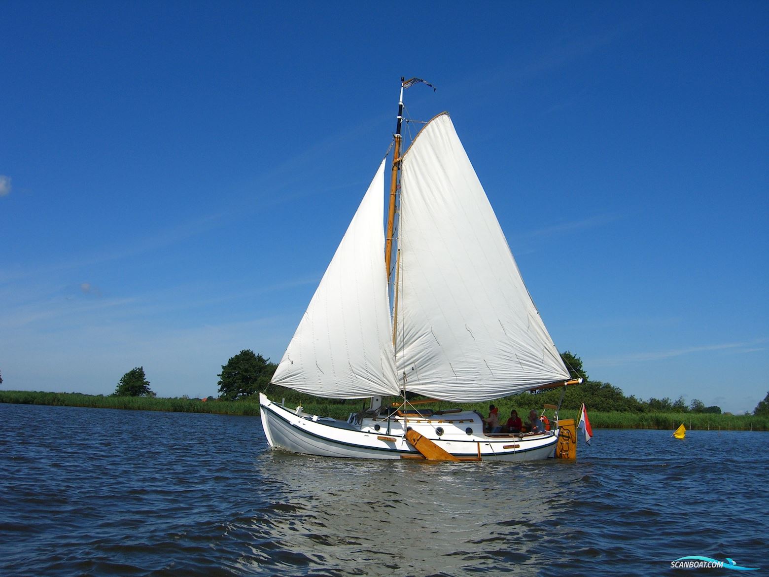 Lemsteraak Harlaar Zeilboten 1983, met Nanni motor, The Netherlands