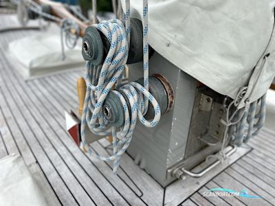 Lemsteraak Witte Eend - Roefuitvoering Hoek Design Zeilboten 1996, met Iveco motor, The Netherlands