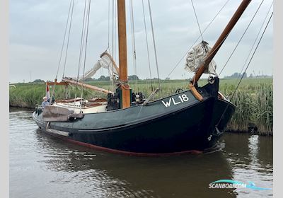 Lemsteraak WL 18 Fasant - Roefuitvoering Jachtuitvoering Zeilboten 1916, met Iveco 8061 M12 zes cylinder 120 pk motor, The Netherlands