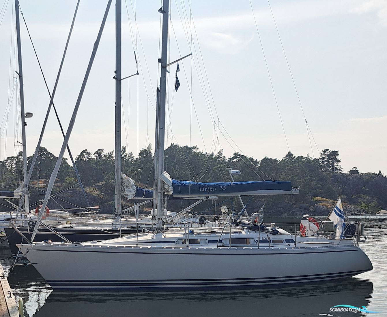 Linjett 33 Zeilboten 2001, met Yanmar motor, Finland