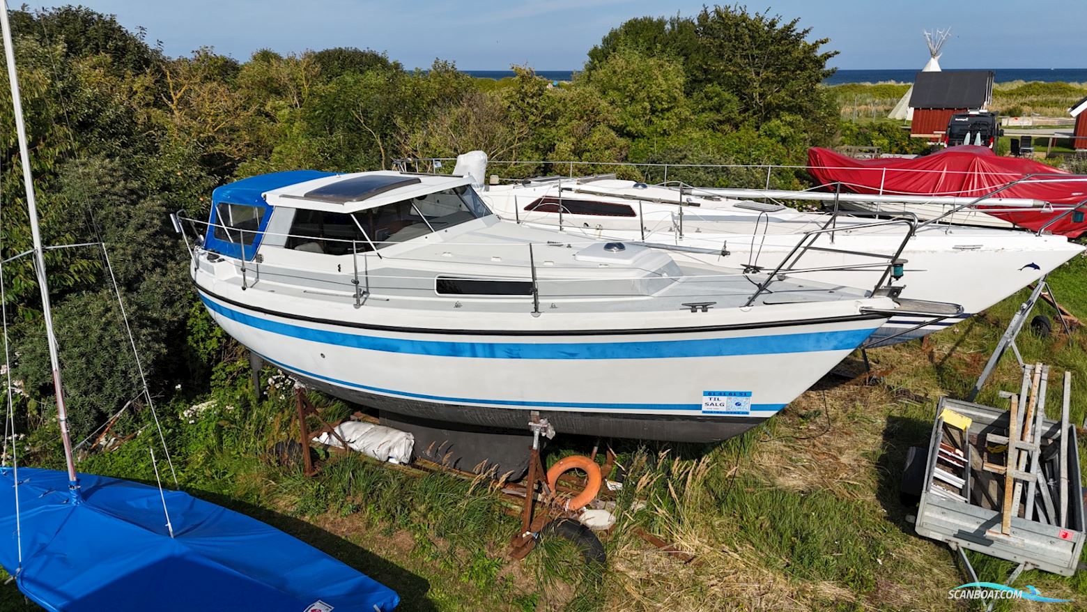 LM 26 Zeilboten 1982, met Bukh Diesel DV24 ME motor, Denemarken