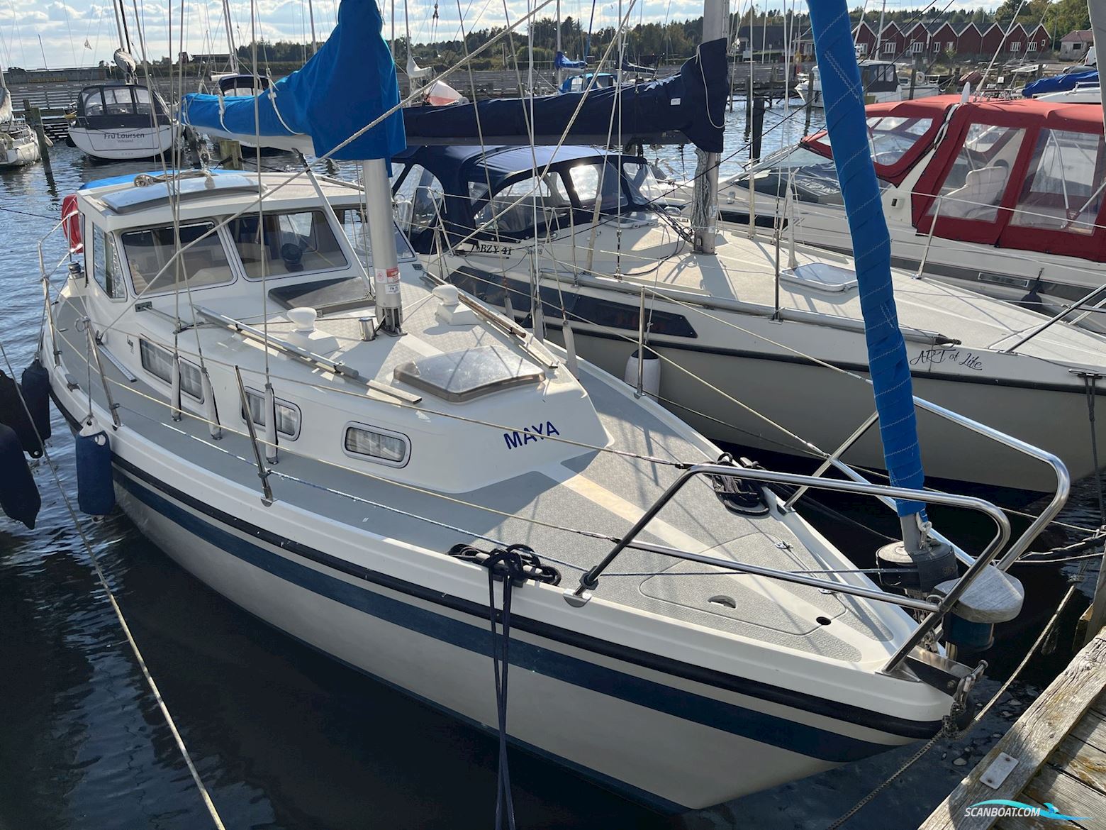 LM 30 - Virksund Zeilboten 1986, met BUKH SME motor, Denemarken