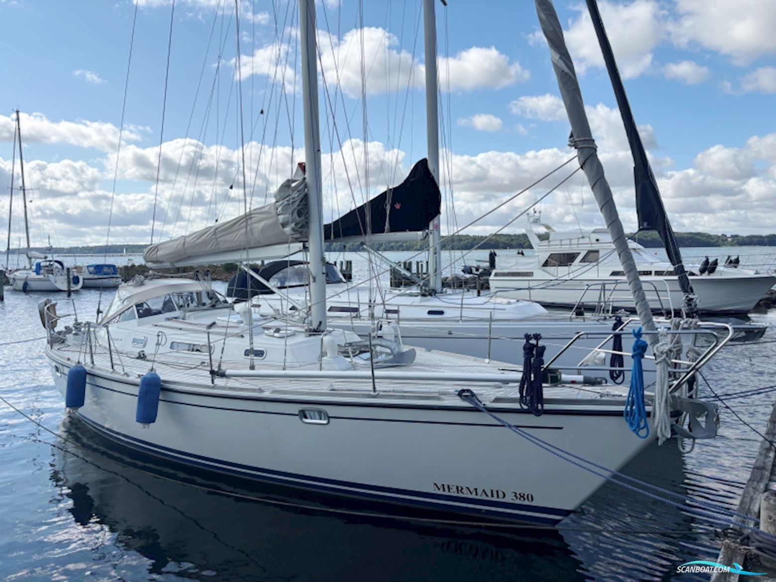 LM 380 Mermaid Sejlbåd Zeilboten 1988, met Volvo Penta motor, Denemarken