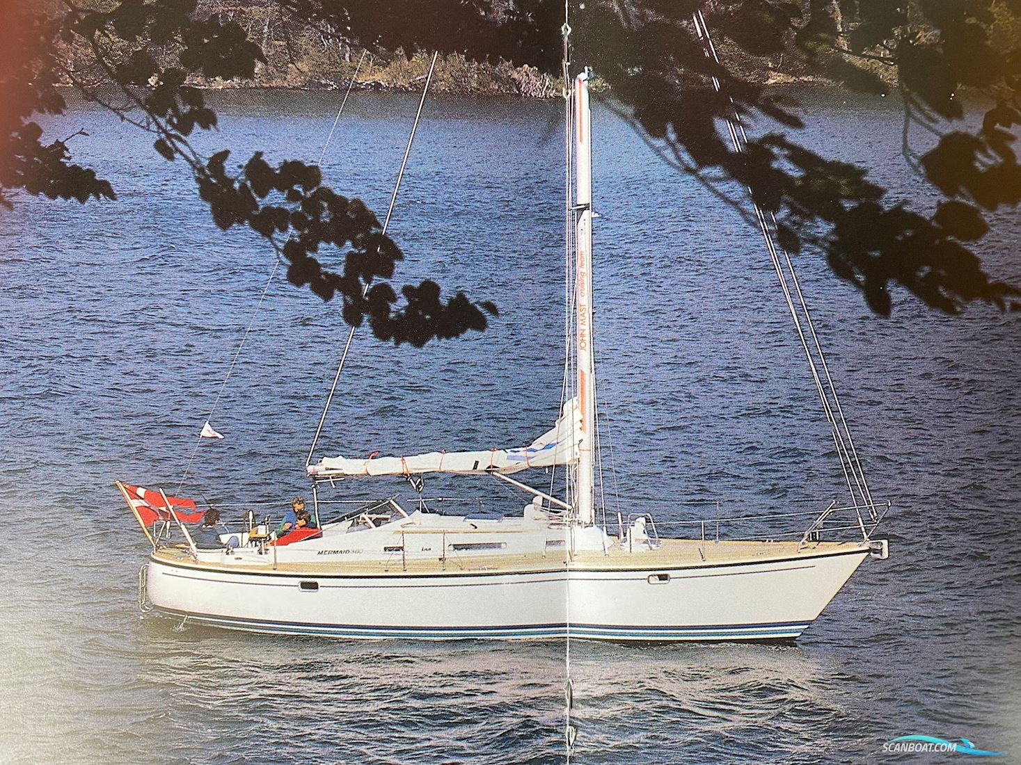 LM Mermaid 380 Zeilboten 1987, met Volvo D2-40F motor, Denemarken