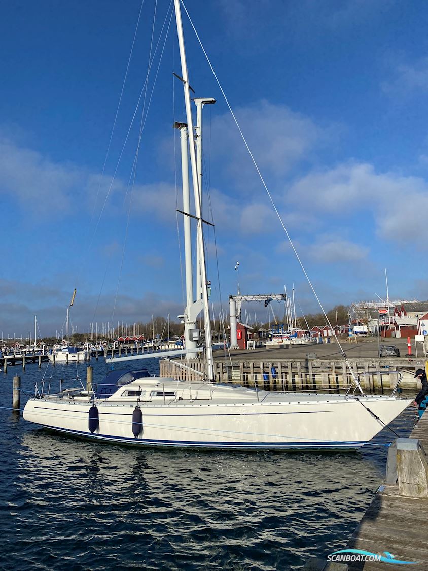 Luffe 37 Zeilboten 1989, met Volvo Penta 2002 motor, Denemarken