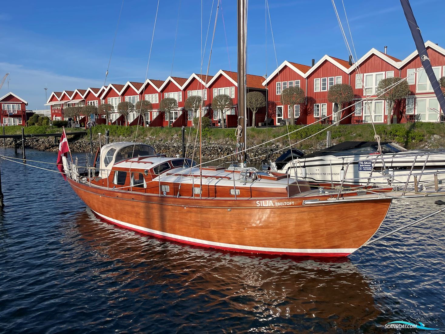 Mahogny Sejlbåd 32'