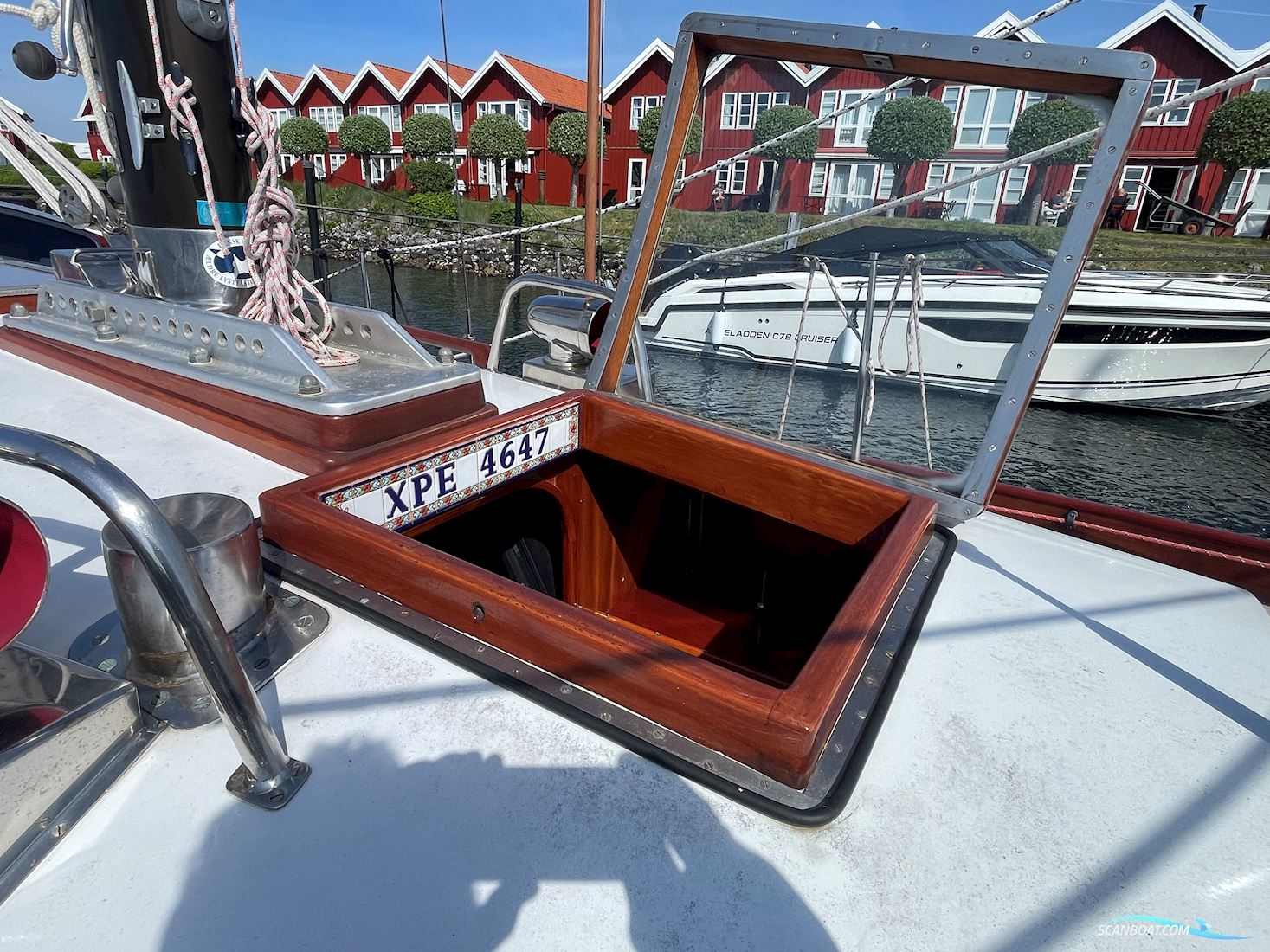 Mahogny Sejlbåd 32'