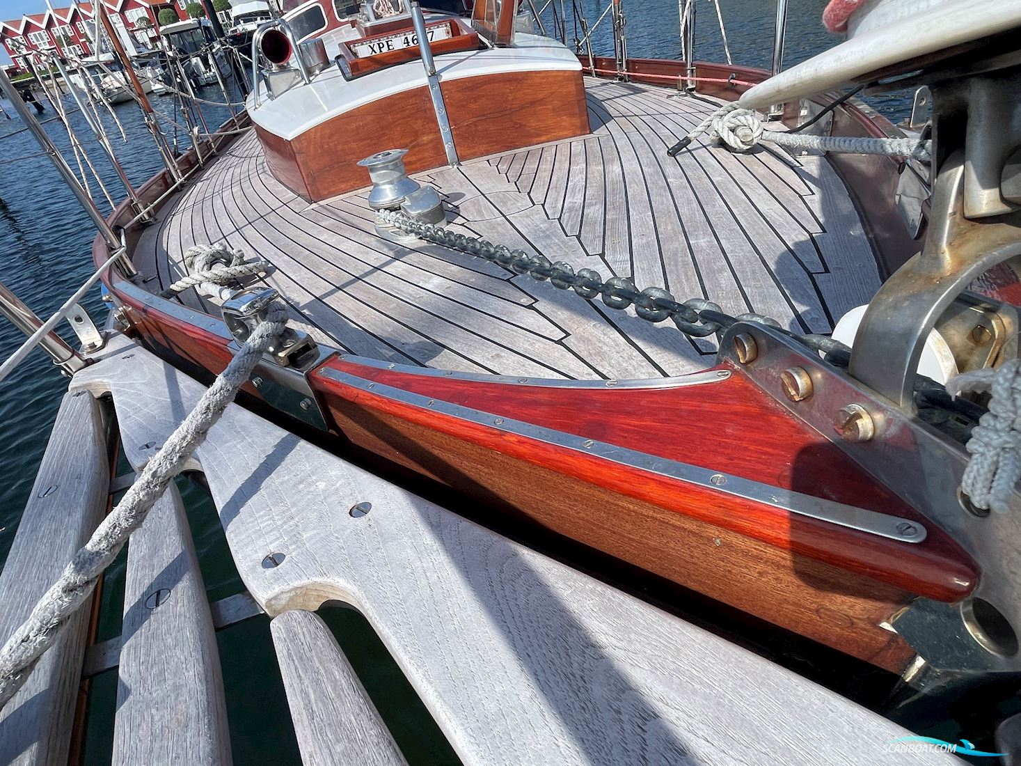 Mahogny Sejlbåd 32'