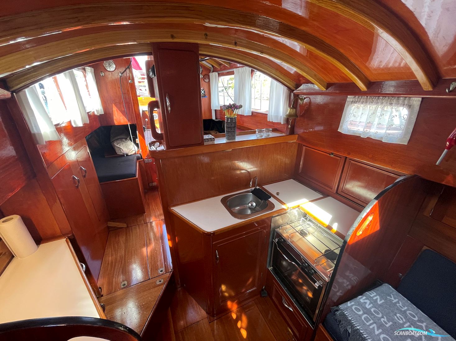 Mahogny Sejlbåd 32'