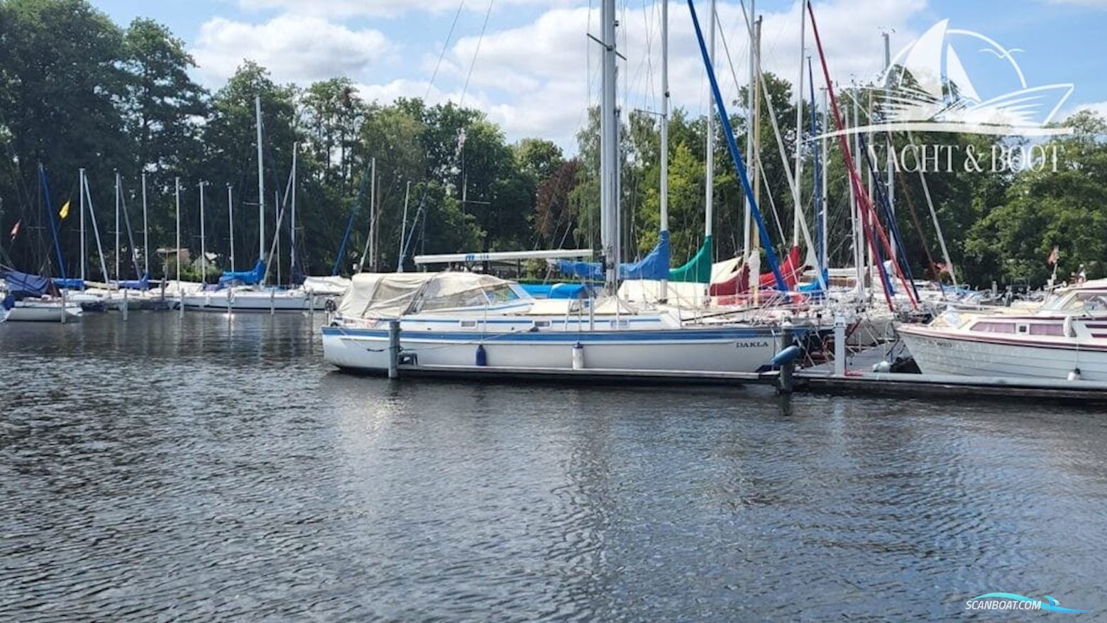 Malö 106 AK Zeilboten 1984, met Volvo Penta motor, Duitsland
