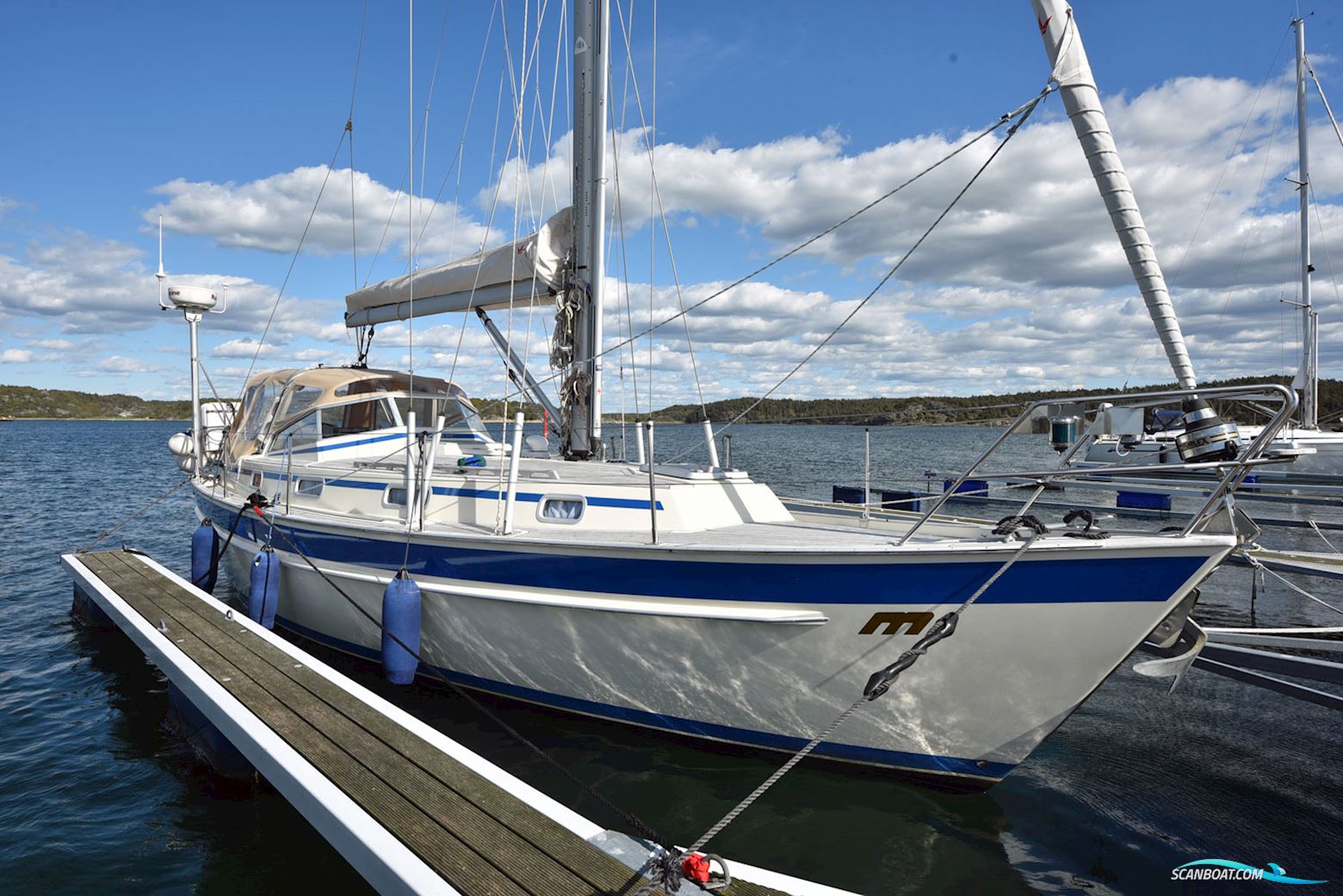 Malö Malö 36 Zeilboten 1998, met Yanmar 4 JH5E 49hk-2016 motor, Sweden
