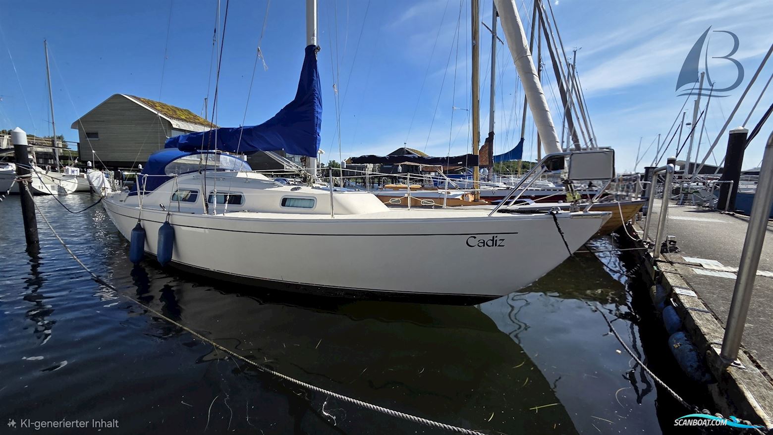 Marieholm 26 Zeilboten 1977, met Volvo Penta D1-13 motor, Duitsland